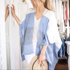 NWT Mer Sea & Co Thinny Travel Wrap Indigo